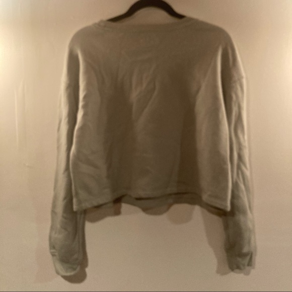 Star Wars green Mandalorian The Child Grogu crop sweatshirt Baby Yoda - Picture 4 of 4